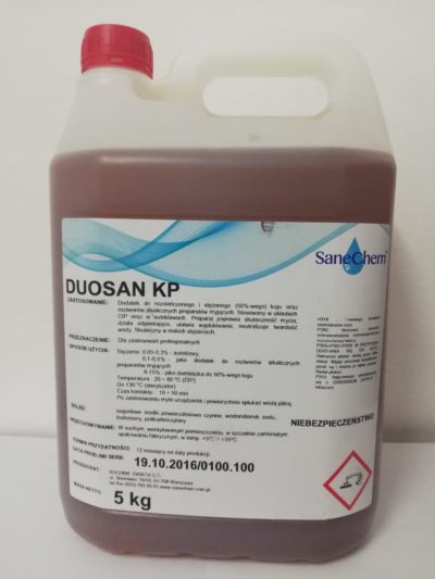 Aditiv pentru solutii alcaline Duosan KP 5kg
