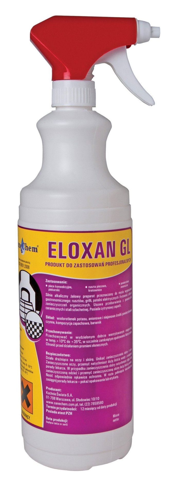 Detergent impotriva grasimilor si uleiurilor Eloksan GL 1 kg