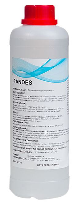 Solutie dezinfectanta pe baza de saruri cuaternare  Sandes 1kg