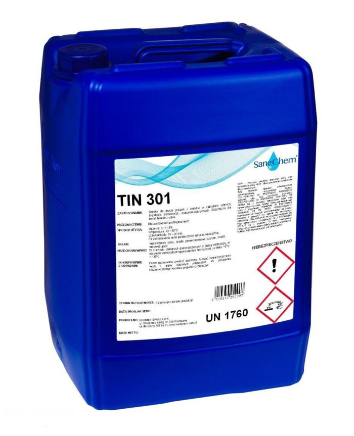 Detergent pentru spalare conservelor si borcanelor inainte de umplere Tin 301 5kg