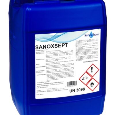 Dezinfectant pe baza de acid peracetic si peroxid de hidrogen Sanoxsept 5kg