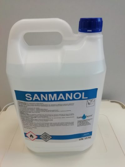 Dezinfectant de maini bactericid si virucid Sanmanol