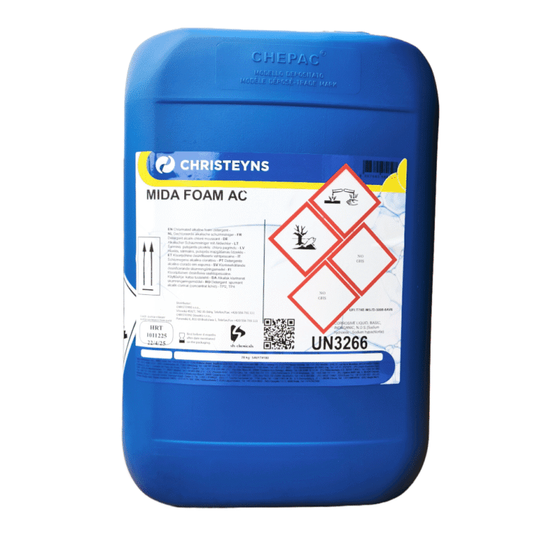 Mida Foam AC, Detergent Alcalin Clorinat Spumant