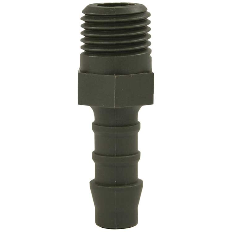 Stut (Niplu) Plastic pentru Furtun cu Filet Exterior