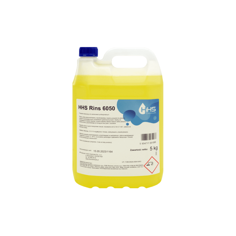 Agent de Clătire și Uscare pentru Mașini de Spălat Vase HHS Rins 6050, 5kg
