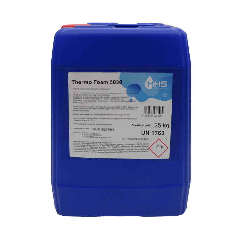 Detergent Spumant Alcalin pentru Camere de Afumare și Cuptoare Thermo Foam 5030, 30kg