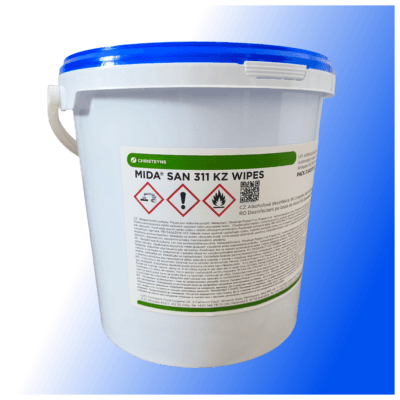 MIDA SAN 311 KZ WIPES – Șervețele Dezinfectante Industriale